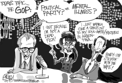 CRAZY OLD PARTY by Pat Bagley