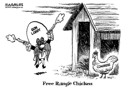 FREE RANGE CHICKEN by Jimmy Margulies