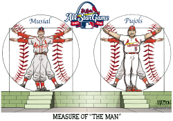 MEASURE OF THE MAN - MUSIAL AND PUJOLS- by R.J. Matson