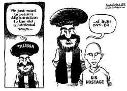 TALIBAN HOLD SOLDIER HOSTAGE by Jimmy Margulies