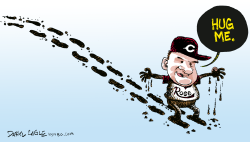  DIRTY PETE ROSE  by Daryl Cagle