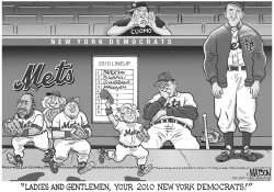 LOCAL NY- NEW YORK DEMOCRAT METS by R.J. Matson