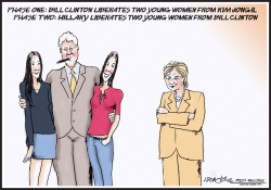 BILL LIBERATES TWO YOUNG WOMEN by J.D. Crowe