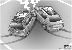 DRIVING WHILE TEXTING by R.J. Matson