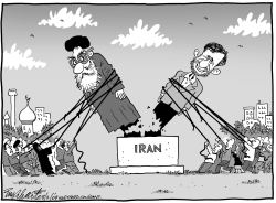 IRANIAN REVOLUTION by Bob Englehart