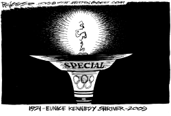 SPECIAL SHRIVER by Milt Priggee