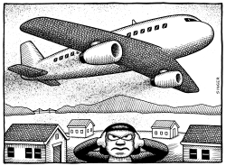 AIRPLANE NOISE by Andy Singer