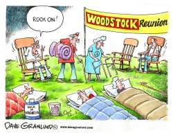 WOODSTOCK REUNION by Dave Granlund