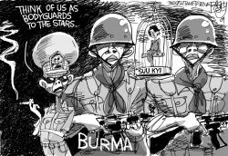 BURMA BUMMER by Pat Bagley