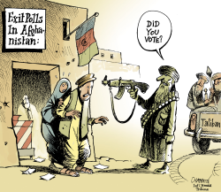 AFGHANISTAN VOTES by Patrick Chappatte