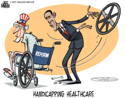 HANDICAPPING HEALTHCARE  by Parker