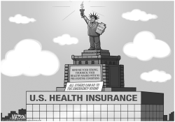 US HEALTH INSURANCE MOTTO by R.J. Matson