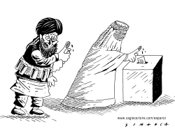 ELECTION IN AFGHANISTAN by Osmani Simanca