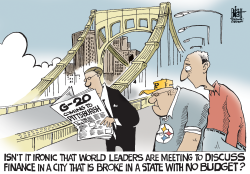 LOCAL, G-20 IN PITTSBURGH,  by Randy Bish