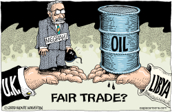 MEGRAHI FOR OIL  by Monte Wolverton