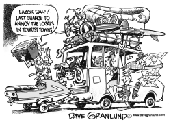 Labor Day Weekend by Dave Granlund