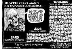 COMPARING EPIDEMICS by Monte Wolverton