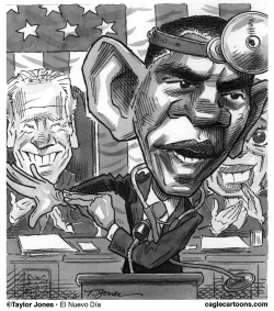 OBAMA PAYS A HOUSE CALL by Taylor Jones