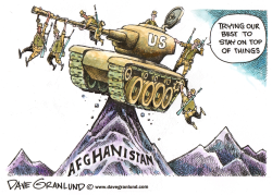 US IN AFGHANISTAN by Dave Granlund