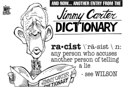 THE JIMMY CARTER DICTIONARY, B/W by Randy Bish