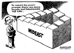 OBAMA MIDEAST PEACE ATTEMPT by Jimmy Margulies