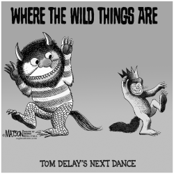 TOM DELAY'S NEXT DANCE by R.J. Matson