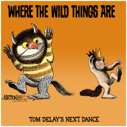 TOM DELAY'S NEXT DANCE- by R.J. Matson