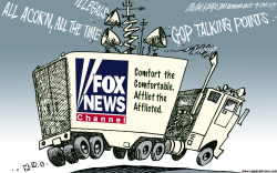 FOX NEWS AND ACORN  by Mike Keefe