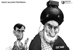 IRANIAN NUCLEAR PROGRAM by Cam Cardow