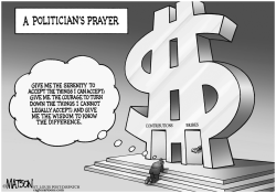 A POLITICIAN'S PRAYER by R.J. Matson