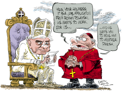 POLANSKI AND THE POPE  by Daryl Cagle