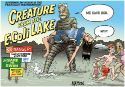 LOCAL-MO GOVERNOR NIXON CLEANS UP LAKE OF THE OZARKS- by R.J. Matson