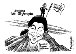 OLYMPIA SNOWE VOTES YES by Jimmy Margulies