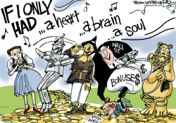 WIZARD OF WALL STREET  by Pat Bagley