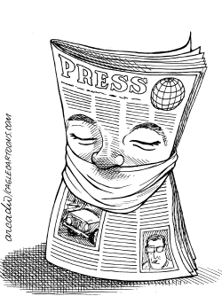 PRESS AND CENSORSHIP by Arcadio Esquivel