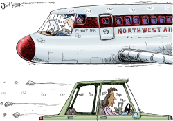 NORTHWEST AIRLINES- by Joe Heller
