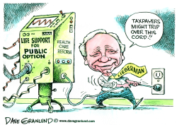 LIEBERMAN AND HEALTHCARE OPTION by Dave Granlund