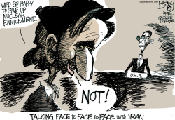 TWO-FACED IRAN by Pat Bagley