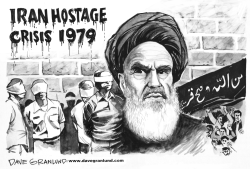 IRAN HOSTAGE CRISIS 30TH by Dave Granlund