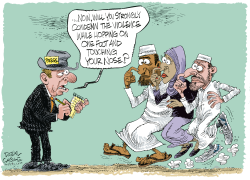 MUSLIMS CONDEMN FT. HOOD VIOLENCE  by Daryl Cagle