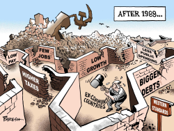 WALLS AFTER 1989 by Paresh Nath