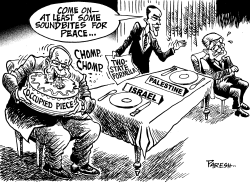 OBAMA AND MIDEAST PEACE by Paresh Nath