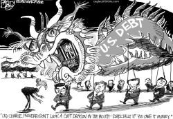 DRAGON ON THE ECONOMY by Pat Bagley