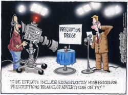 PRESCRIPTION DRUG ADS  by Bob Englehart