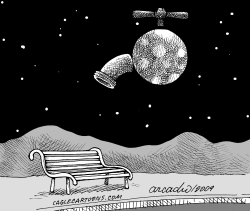 WATER ON THE MOON by Arcadio Esquivel