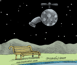  WATER ON THE MOON by Arcadio Esquivel