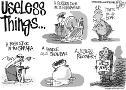USELESS RECOVERY by Pat Bagley