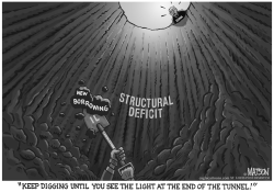 LOCAL IL-STATE BUDGET DEFICIT HOLE by R.J. Matson
