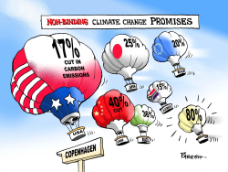 CLIMATE CHANGE PROMISES by Paresh Nath