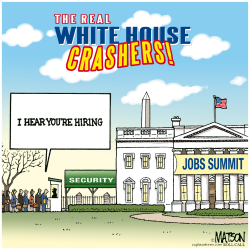 THE REAL WHITE HOUSE CRASHERS- by R.J. Matson